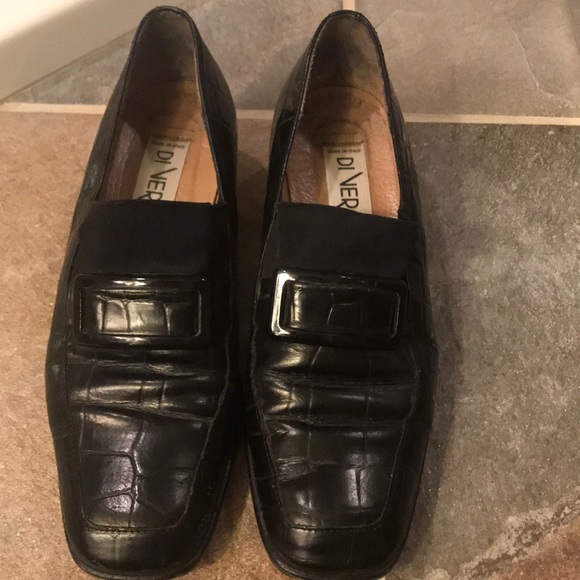 Shoes - Made in Italy Di Verona black leather size 7